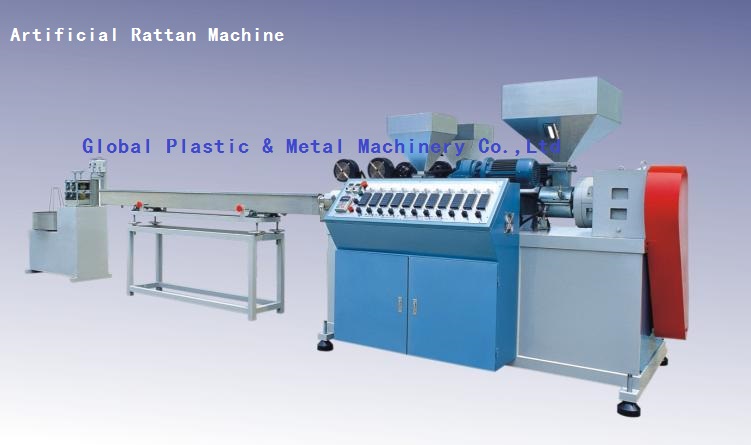 PE/PP rattan making machine