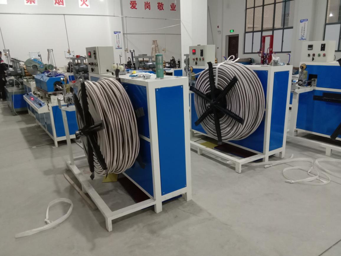 Stainless Steel Flexible Corrugated Hose Machine